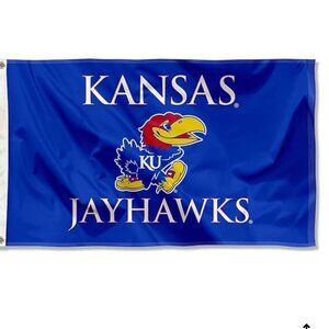 University of Kansas Jayhawks Flag